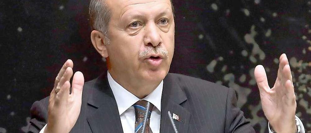 Der türkische Regierungschef Erdogan will Präsident werden.