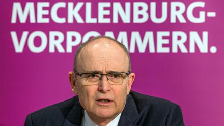 Der Ministerpräsident von Mecklenburg-Vorpommern Erwin Sellering (SPD).