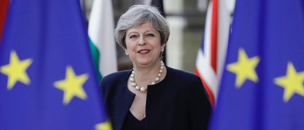 Angebot für EU-Bürger: Die britische Premierministerin Theresa May 