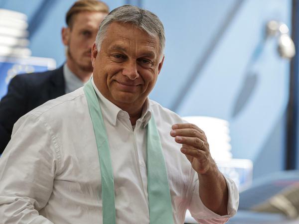 Ungarns Regierungschef Viktor Orban beim EU-Gipfel in Brüssel.