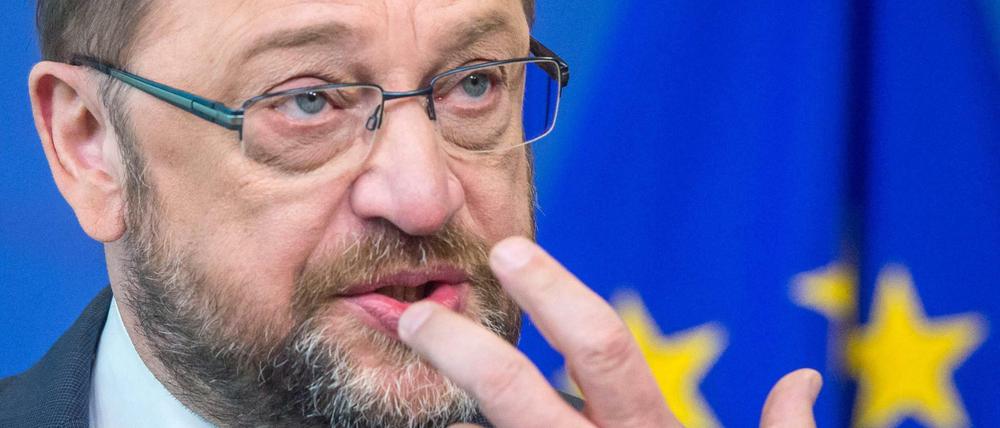 EU-Parlamentspräsident Martin Schulz (SPD).