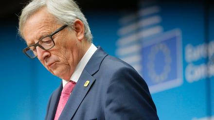 EU-Kommissionschef Jean-Claude Juncker beim letzten EU-Gipfel Mitte des Monats.