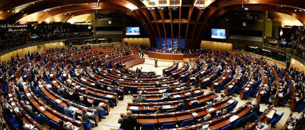 Der Europarat in Straßburg. An diesem Sonntag wird seiner Gründung vor 70 Jahren gedacht.