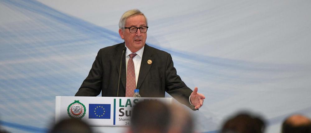 EU-Kommissionspräsident Jean-Claude Juncker. 