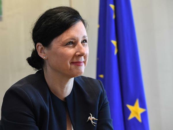 EU-Justizkommissarin Vera Jourova.
