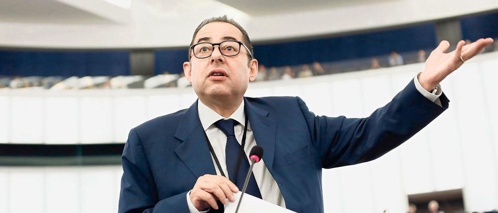 Der Fraktionschef der Sozialdemokraten im EU-Parlament, Gianni Pittella.