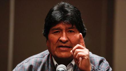 Der gestürzte Staatschef Boliviens Evo Morales.