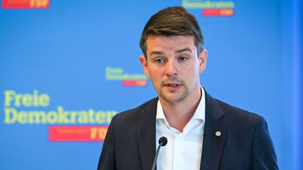 FDP-Politiker Marcus Faber war bis zu seinem Rücktritt Mitte Mai verteidigungspolitischer Sprecher der FDP-Bundestagsfraktion.