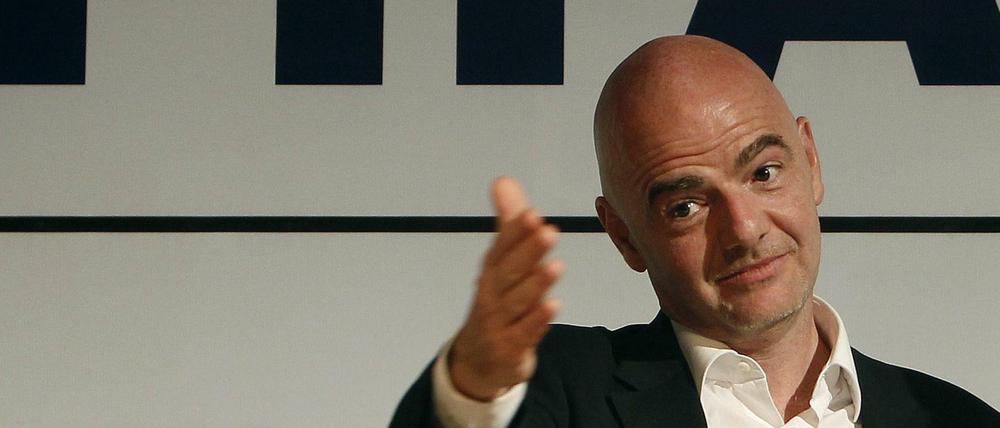 Der neue Fifa-Chef Gianni Infantino. Auch er ist von den Panama Papers betroffen.
