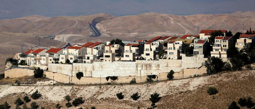 Machen jüdische Siedlungen im Westjordanland wie hier Maale Adumim eine Zweistaatenlösung unmöglich?