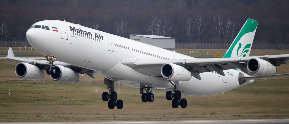 Mit sofortiger Wirkung darf Mahan Air keine Flughäfen mehr nutzen.