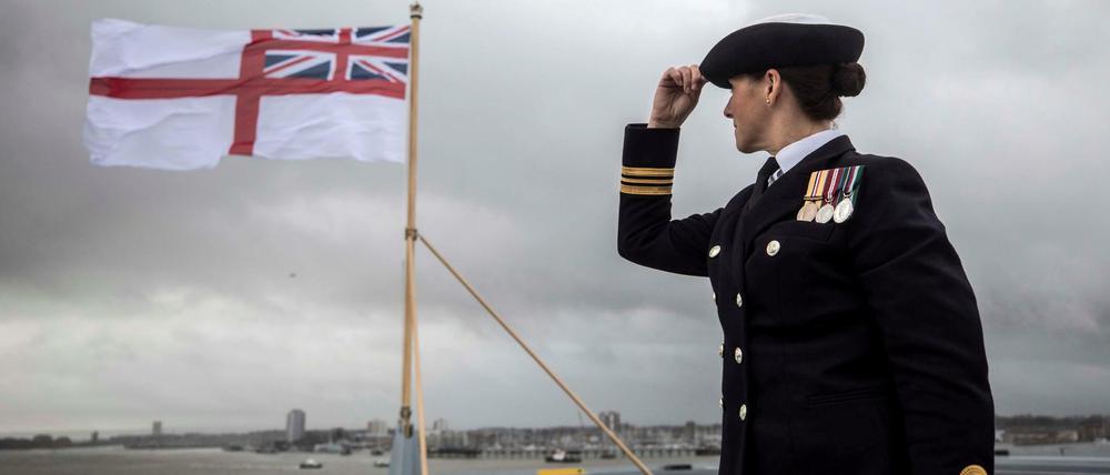 Mit dem neuen Flugzeugträger HMS Queen Elizabeth kann London Kampftruppen schnell weltweit zum Einsatz bringen.