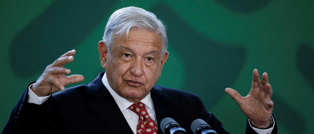 Der mexikanische Präsident Andrés Manuel López Obrador
