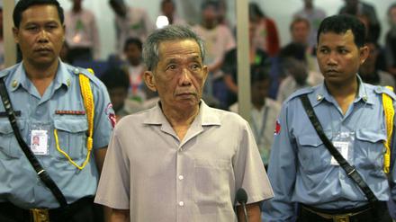 Folterchef der Roten Khmer: Duch bei seinem Prozess 2008