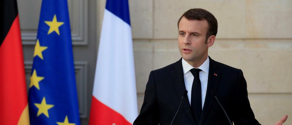 Manche Forderungen von Frankreichs Präsident Emmanuel Macron sind illusorisch. 