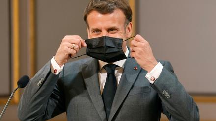 Frankreichs Staatschef Emmanuel Macron spricht am kommenden Wochenende vor den EU-Abgeordneten in Straßburg.