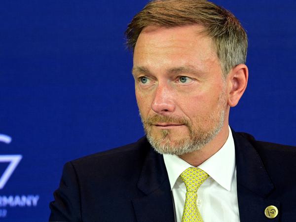 Bundesfinanzminister Christian Lindner (FDP) am 24. Mai 2022 in Bonn