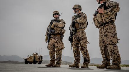 Deutsche Soldaten in Afghanistan - kein rascher Abzug in Sicht