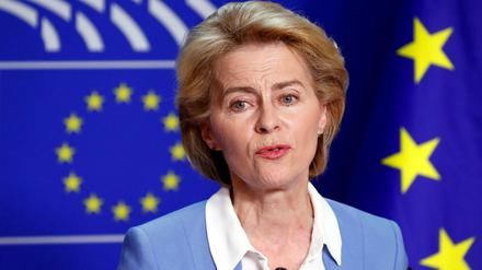 EU-Kommissionschefin von der Leyen will mehr Unterstützung für EU-Staaten, in denen viele Flüchtlinge ankommen. 