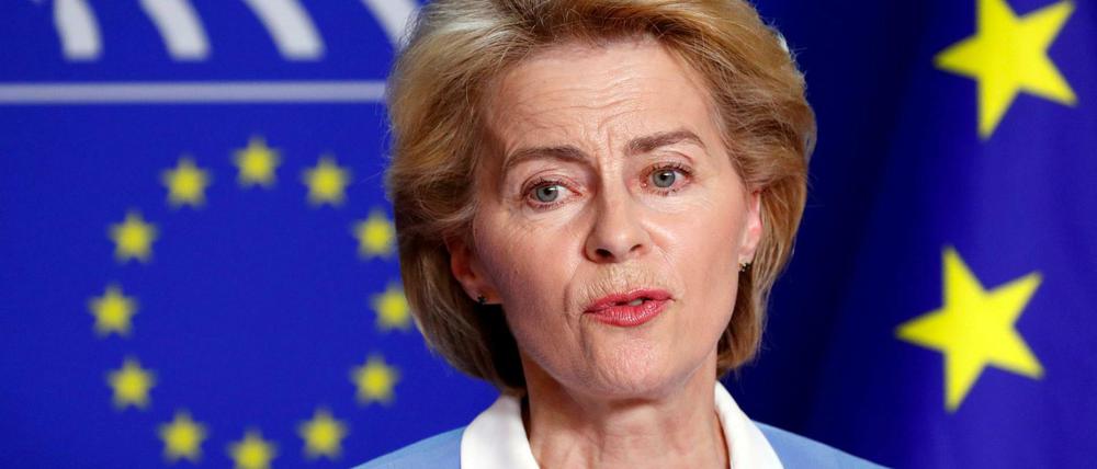 EU-Kommissionschefin von der Leyen will mehr Unterstützung für EU-Staaten, in denen viele Flüchtlinge ankommen. 