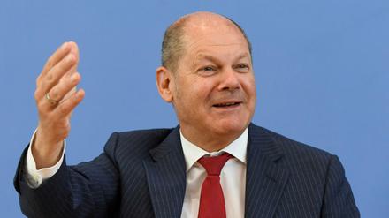 Finanzminister und Vizekanzler Olaf Scholz (SPD) 