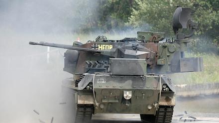 Den Gepard, einen Panzer mit Flugabwehr-Kanonen, will die Bundesregierung nun direkt an die Ukraine liefern.
