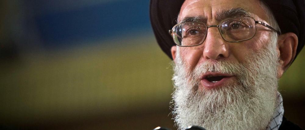 Der mächtigste Mann im Iran: der religiöse Führer Ajatollah Ali Chamenei.