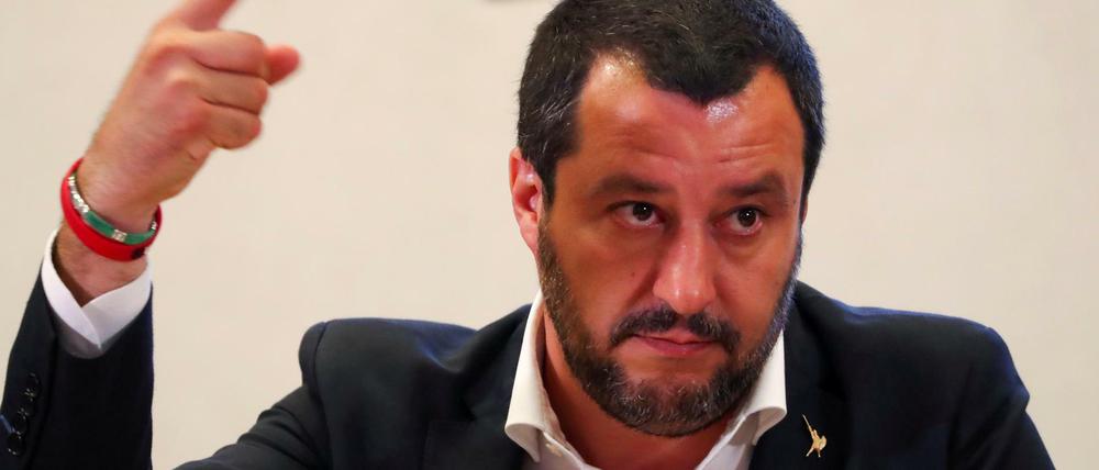 Bisher haben seine Provokationen Matteo Salvini nichts gebracht.