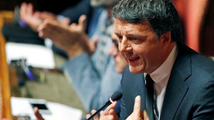 Angriffe auf die eigenen Regierung: Italiens früherer Regierungschef Matteo Renzi 