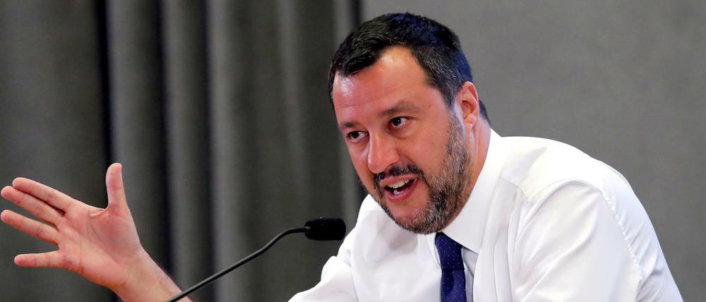 Innenminister Matteo Salvini will Neuwahlen.