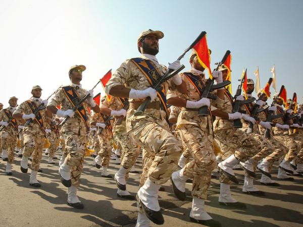 Irans Revolutionsgarden wurden von den USA auf eine Terrorliste gesetzt.