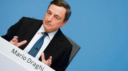 Mario Draghi, Chef der Europäischen Zentralbank (EZB).
