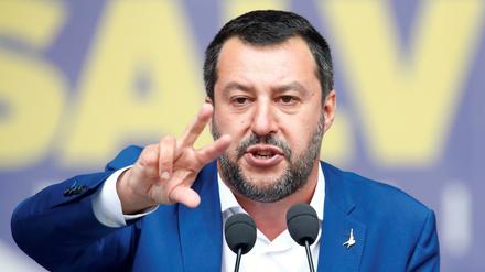 Die permanente Hetze des Lega-Chefs Matteo Salvini hat Auswirkung auf sein Land. 