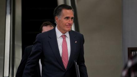 Unterstützt Trumps Vorhaben, noch vor der US-Wahl eine neue Verfassungsrichterin zu ernennen: Mitt Romney