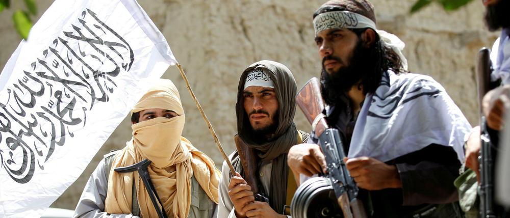 Diese Aufnahme zeigt Taliban-Kämpfer im Jahr 2018.