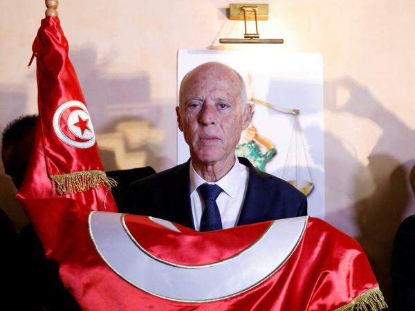 Seit 2019 ist Kais Saied Staatspräsident Tunesiens.