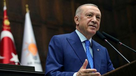 Der türkische Präsident Erdogan sträubt sich weiter gegen eine Nato-Norderweiterung.