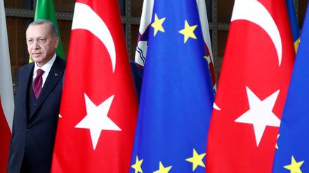 Der türkische Präsident Erdogan war zuletzt auf Konfliktkurs mit der EU.