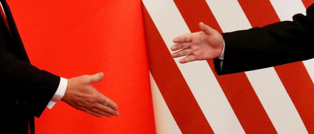 Deal? US-Präsident Donald Trump und sein chinesischer Amtskollege Xi Jinping treffen sich am Samstag.