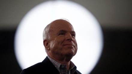 US-Senator John McCain im Jahr 2008.
