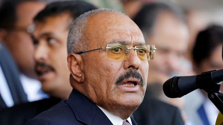 Ali Abdullah Saleh, Ex-Präsident des Jemen.