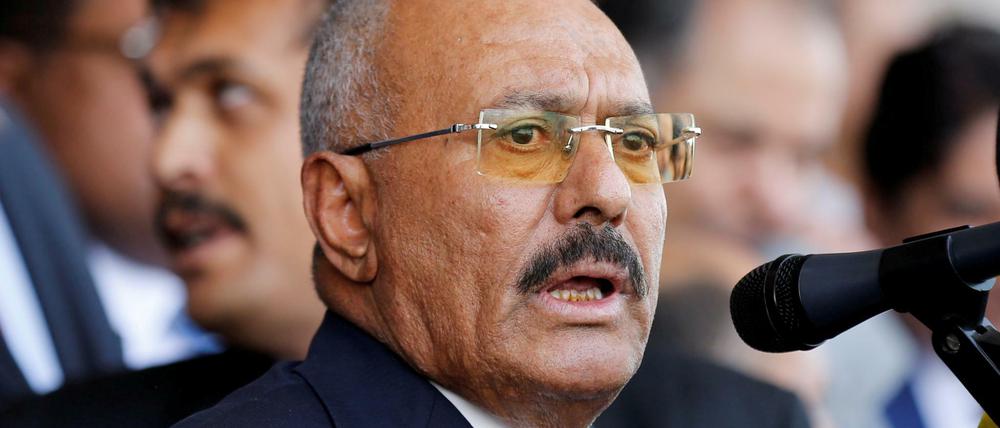 Ali Abdullah Saleh, Ex-Präsident des Jemen.