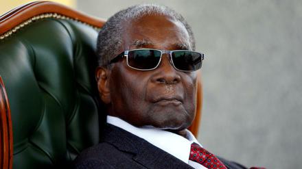 Robert Mugabe - hier im Juli 2018 - wurde 95 Jahre alt.