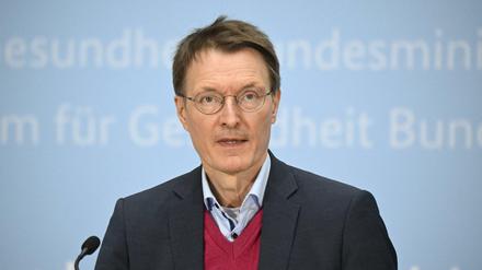 Gesundheitsminister Karl Lauterbach.