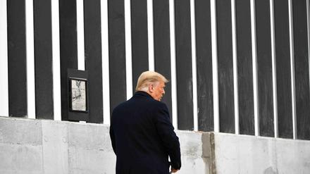 Trump kündigt einen Besuch an der Südgrenze der USA an. Es wird nicht sein erster sein - im Januar war er auch schon da, um sich die "sicherste" Grenze anzuschauen.