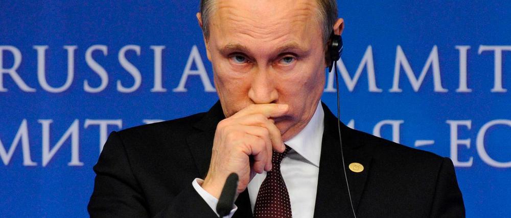 Russlands Präsident Wladimir Putin. Aufnahme von 2014.