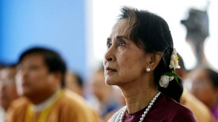 Aung San Suu Kyi im Juli 2019 