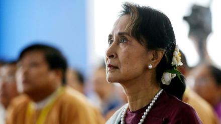 Myanmars ehemalige Präsidentin Aun San Suu Kyi.