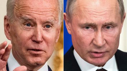 Joe Biden und Wladimir Putin.