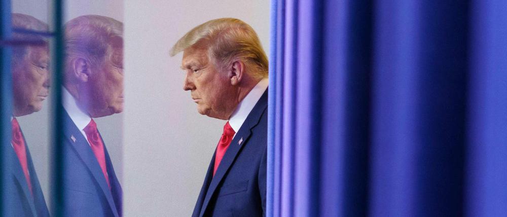 Der ehemalige US-Präsident Donald Trump will nun doch keine Pressekonferenz am 6. Januar geben.